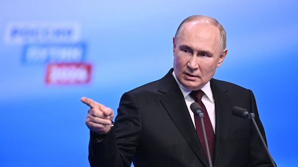 Vladimir Putin at a meeting with co-chairs of his campaign headquarters. March 18, 2024 - Sputnik International
