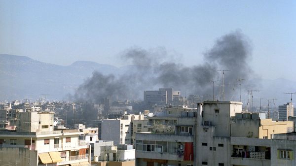 Fighting in southern part of Beirut - Sputnik International