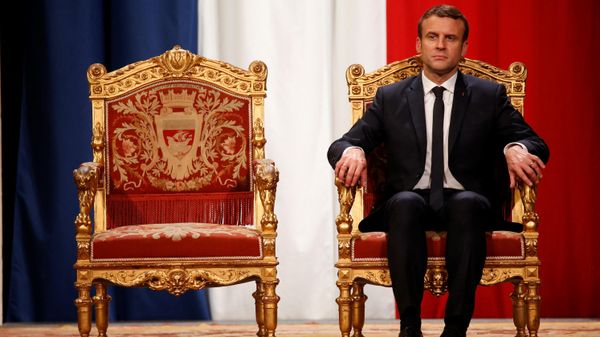 French President Emmanuel Macron takes part in an official ceremony at Paris' city hall after his formal inauguration as French President on May 14, 2017 in Paris. File photo. - Sputnik International