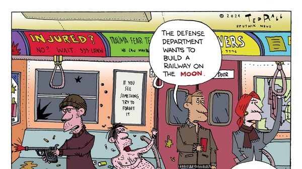US' Lunar Railway - Sputnik International