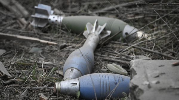 Ukrainian munitions found in the Russian demining operation of the Avdeyevka area - Sputnik International