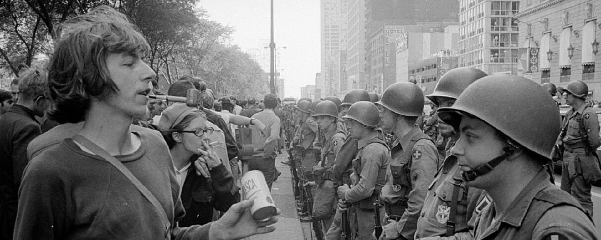Grant Park, at the Democratic National Convention in Chicago, August 26, 1968 - Sputnik International, 1920, 21.07.2024