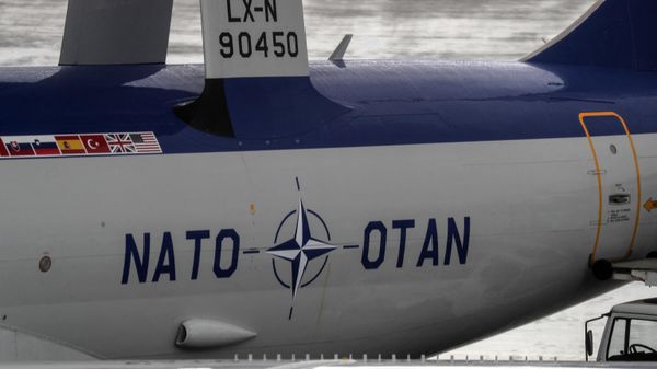 A NATO Airborne Warning And Control System (AWACS) aircraft. File photo A NATO Airborne Warning And Control System (AWACS) aircraft. File photo - Sputnik International