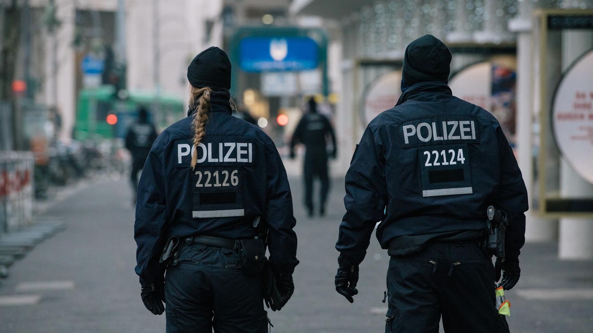 Berlin police officers - Sputnik International, 1920, 24.12.2024