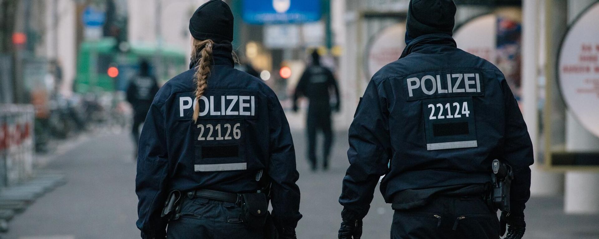 Berlin police officers - Sputnik International, 1920, 24.12.2024