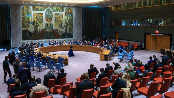 United Nations Security Council meeting on The Middle East, including the Palestinian question in New York, the United States. - Sputnik International