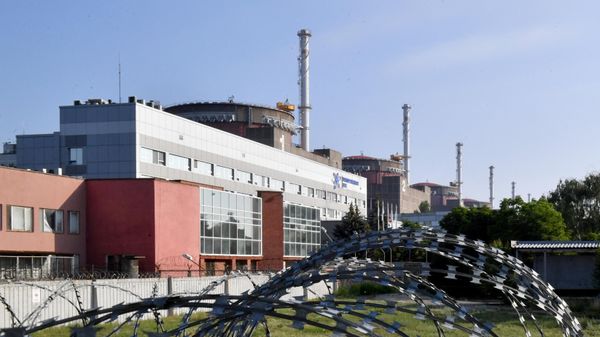 A view of the Zaporozhye nuclear power plant on June 15, 2023. - Sputnik International