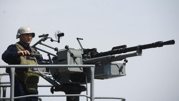 A KPVT mounted on a Russian corvette. April 2019 - Sputnik International