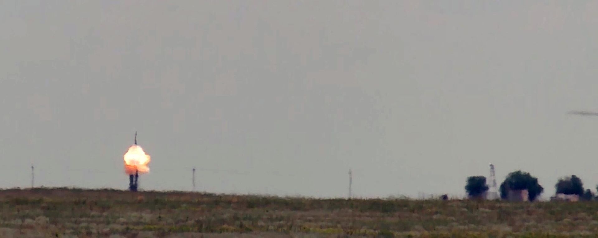 Missile test at the Kapustin Yar test site - Sputnik International, 1920, 12.04.2024