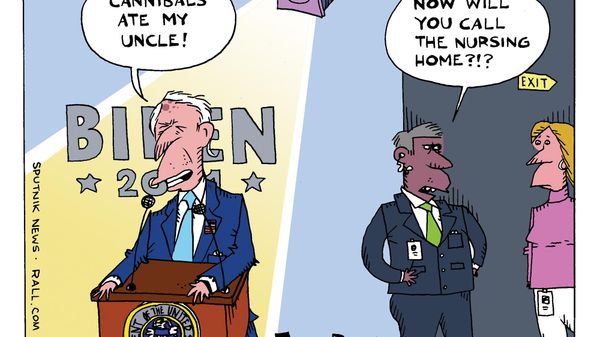 Joe Biden raised eyebrows when he hinted that cannibals on the island of New Guinea may have eaten his uncle's body after he was shot down during World War II. And the White House and official records indicated Thursday that—as with many a family legend -- the facts may indeed be a bit different. Joe Biden raised eyebrows when he hinted that cannibals on the island of New Guinea may have eaten his uncle's body after he was shot down during World War II. And the White House and official records indicated Thursday that—as with many a family legend -- the facts may indeed be a bit different. - Sputnik International