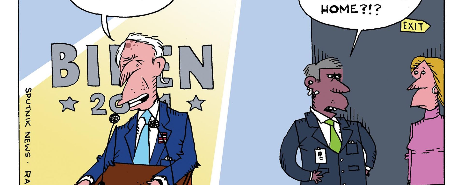 Joe Biden raised eyebrows when he hinted that cannibals on the island of New Guinea may have eaten his uncle's body after he was shot down during World War II. And the White House and official records indicated Thursday that—as with many a family legend -- the facts may indeed be a bit different. - Sputnik International, 1920, 19.04.2024