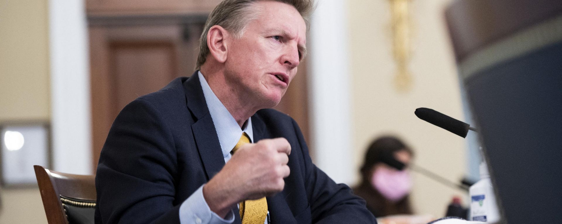 Rep. Paul Gosar, R-AZ during a committee hearing. File photo. Rep. Paul Gosar, R-AZ during a committee hearing. File photo. - Sputnik International, 1920, 21.04.2024