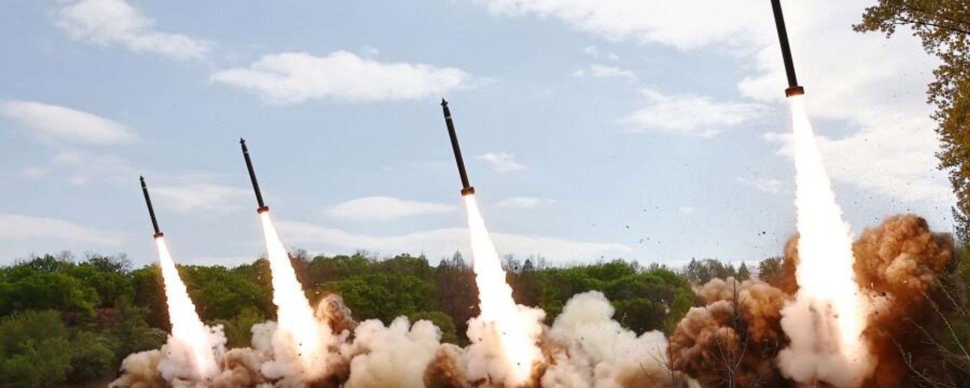 North Korea's first combined tactical exercise simulating nuclear counterattack. North Korea's first combined tactical exercise simulating nuclear counterattack. - Sputnik International, 1920, 04.10.2024