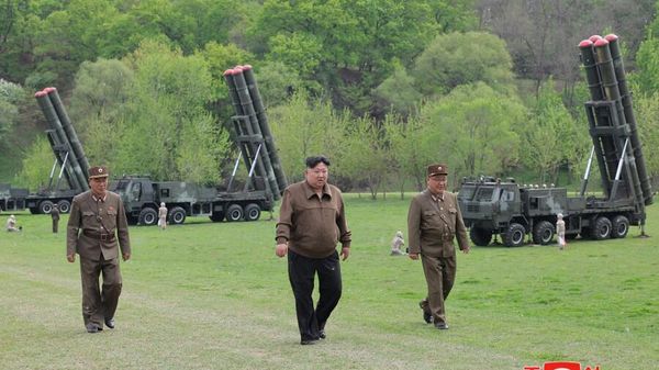 North Korea's first combined tactical exercise simulating nuclear counterattack. - Sputnik International