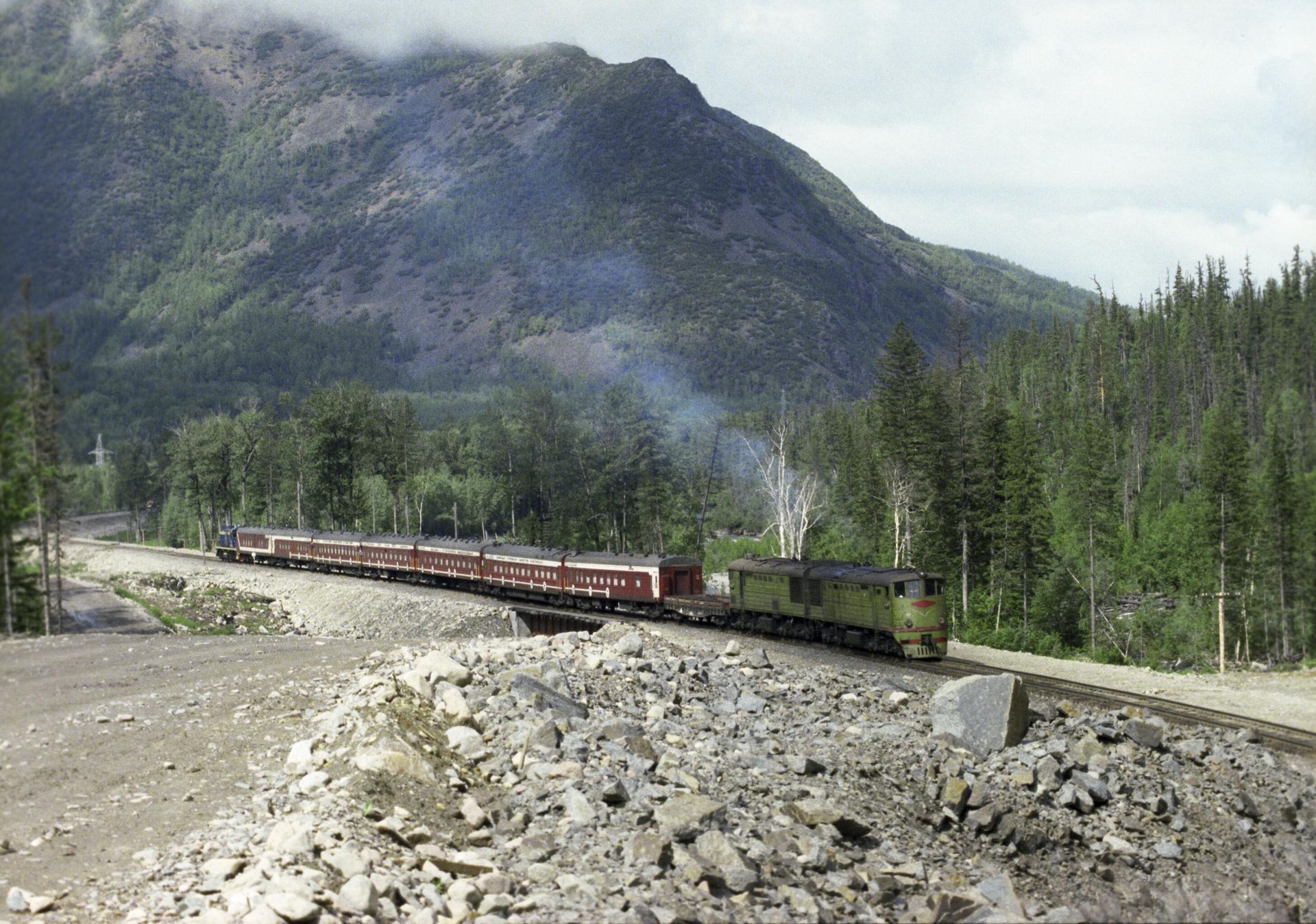 Russia's Baikal-Amur Mainline (BAM). - Sputnik International, 1920, 23.04.2024