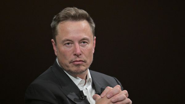 SpaceX, Twitter and electric car maker Tesla CEO Elon Musk looks on as he speaks during his visit at the Vivatech technology startups and innovation fair at the Porte de Versailles exhibition center in Paris, on June 16, 2023.  - Sputnik International
