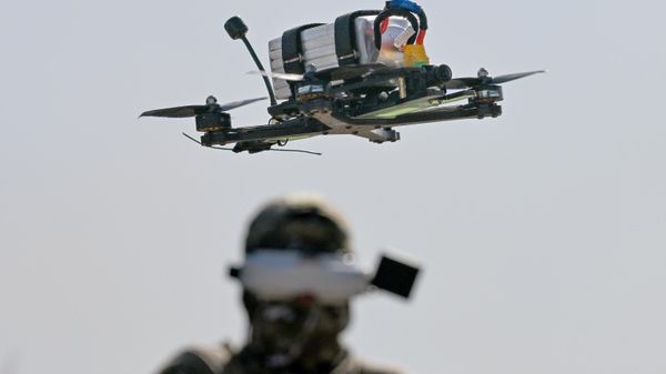  A Russian FPV drone. File photo - Sputnik International