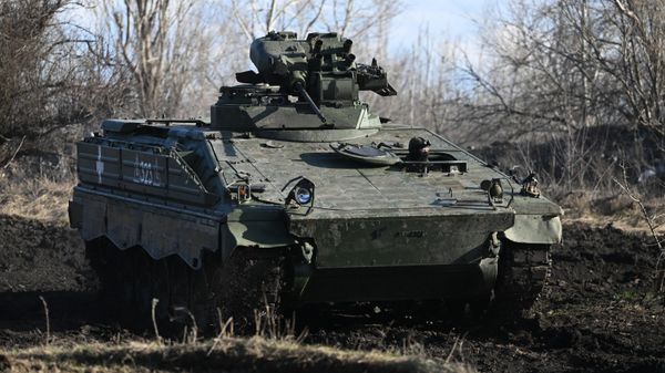 Trophy German Marder IFV fully restored by Russian military engineers. - Sputnik International
