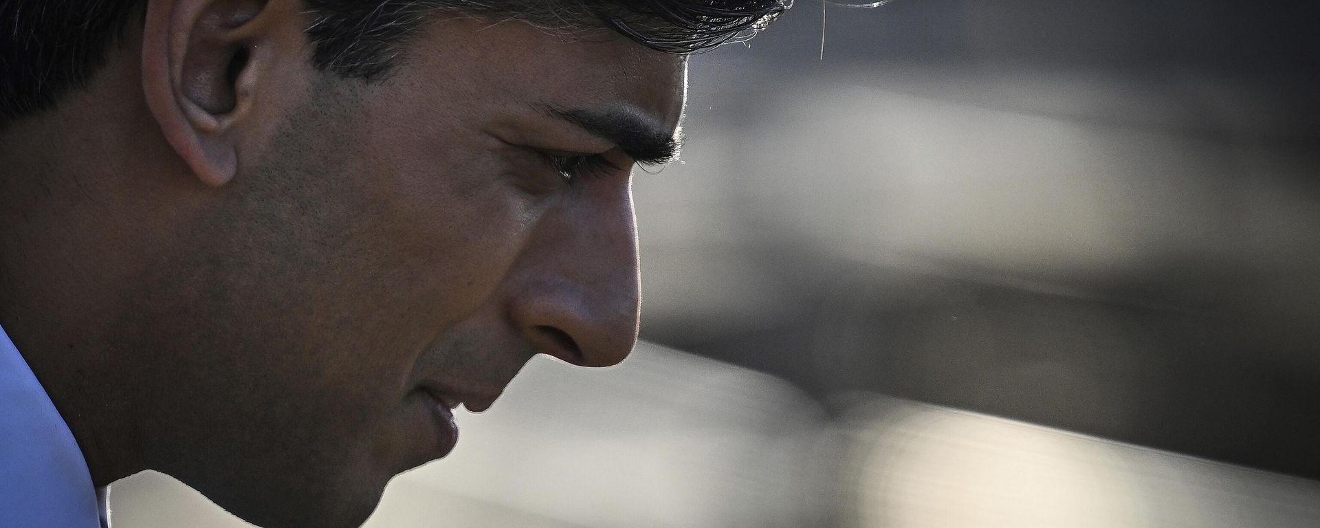 Britain's Prime Minister Rishi Sunak reacts as he leaves Teesside University in Darlington, north-east England, Monday Jan. 30, 2023 - Sputnik International, 1920, 29.04.2024