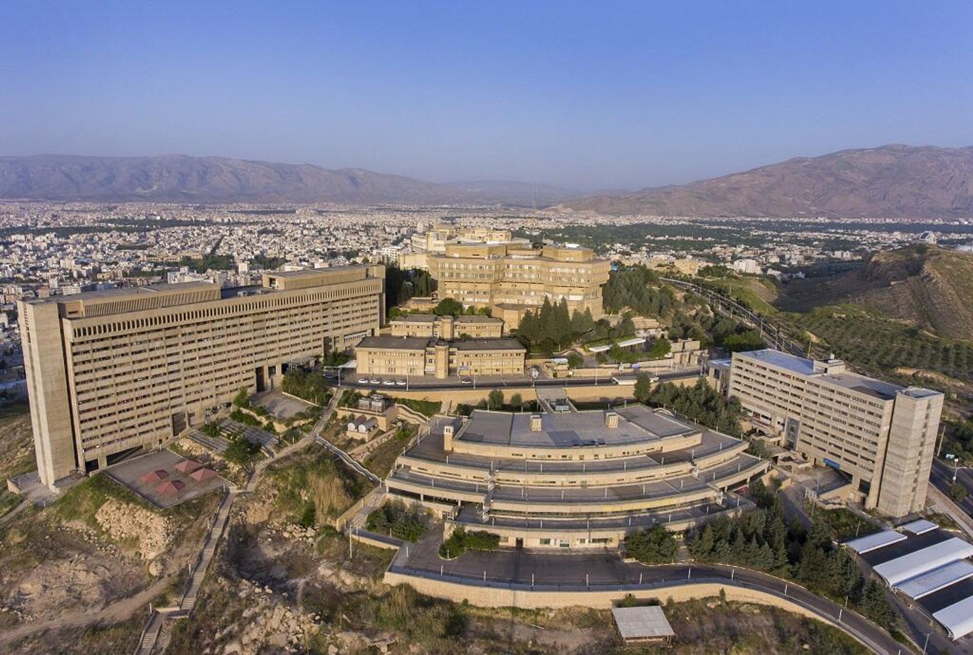 Bird's eye view of Shiraz University. - Sputnik International, 1920, 01.05.2024