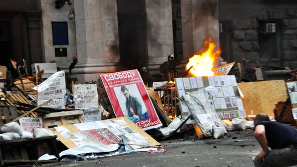 Violent unrest in Odessa on May 2, 2014 - Sputnik International