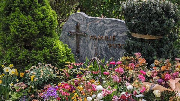 A grave of German mercenary Stefan Roland Puri who fought on the side of the Kiev regime. File photo - Sputnik International