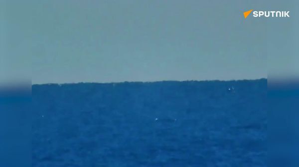 Destruction of a Ukrainian unmanned boat by a Ka-27 helicopter - Sputnik International