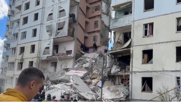 A residential building in Russia's Belgorod - Sputnik International