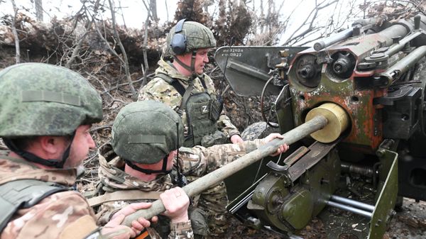 Russian servicemen in the special  military operation zone - Sputnik International