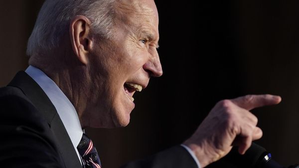 President Joe Biden speaks at the Democratic National Committee's Winter Meeting, Thursday, March 10, 2022, in Washington - Sputnik International