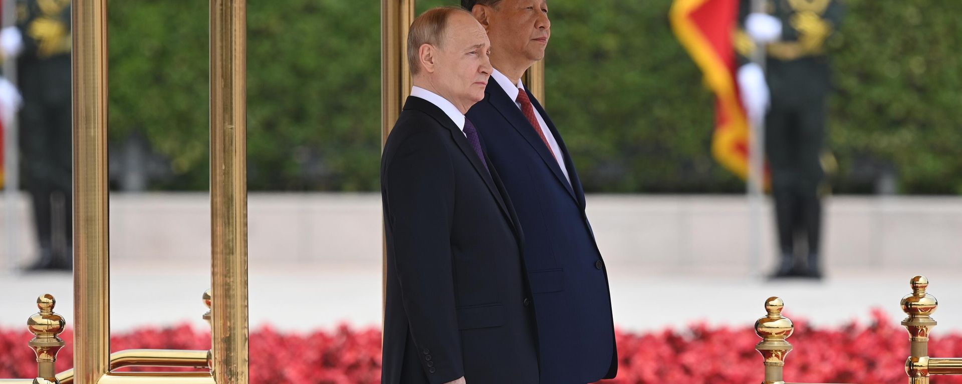 President Vladimir Putin arrived in China on an official visit - Sputnik International, 1920, 16.05.2024