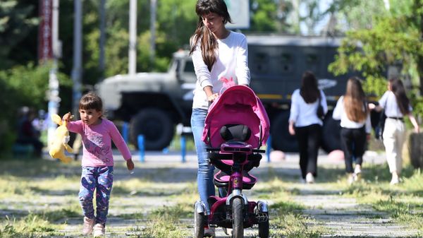 Daily life in Skadovsk, Kherson, liberated by the Russian Armed Forces  - Sputnik International