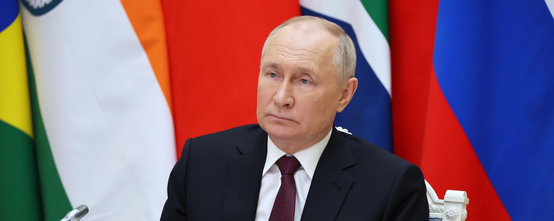 Russian President Vladimir Putin takes part, via videoconference, in an extraordinary BRICS summit
 - Sputnik International, 1920, 22.05.2024