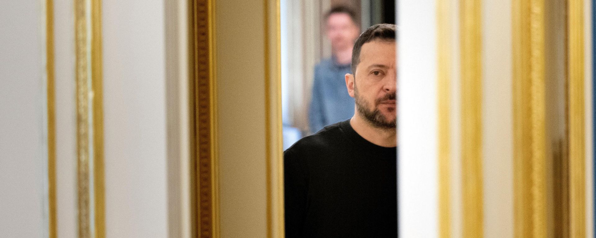 Ukraine's President Volodymyr Zelensky arrives to attend a meeting with US Secretary of State in Kiev on May 14, 2024. - Sputnik International, 1920, 13.06.2024