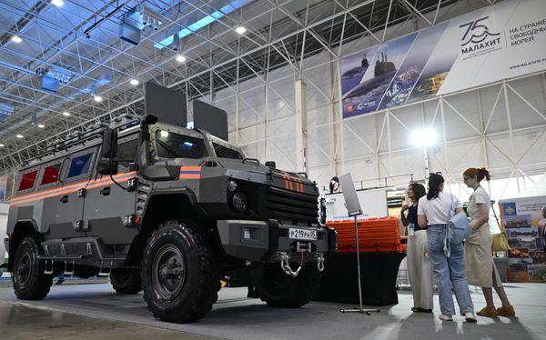 Uran emergency rescue vehicle. - Sputnik International