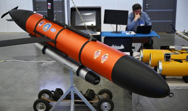Underwater glider at the XV International Integrated Safety and Security Exhibition. - Sputnik International