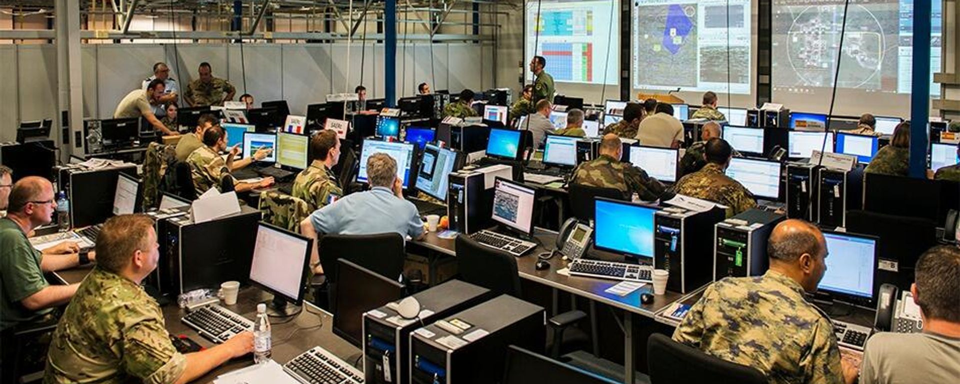 NATO intelligence collection and processing center. File photo. - Sputnik International, 1920, 01.06.2024