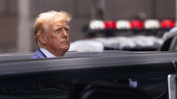 Former US President and Republican presidential candidate Donald Trump leaves Trump Tower in New York City on May 31, 2024. Donald Trump became the first former US president ever convicted of a crime after a New York jury found him guilty on all charges in his hush money case, months before an election that could see him yet return to the White House.  - Sputnik International