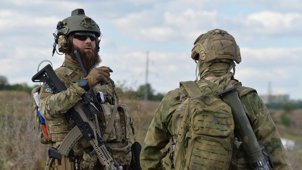 Akhmat special forces unit's soldiers. File photo - Sputnik International