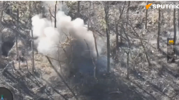 Russian FPV Drones in Combat Action Near Chasov Yar - Sputnik International