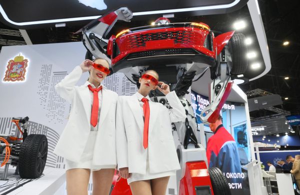 Moscow region's stand at the SPIEF - Sputnik International