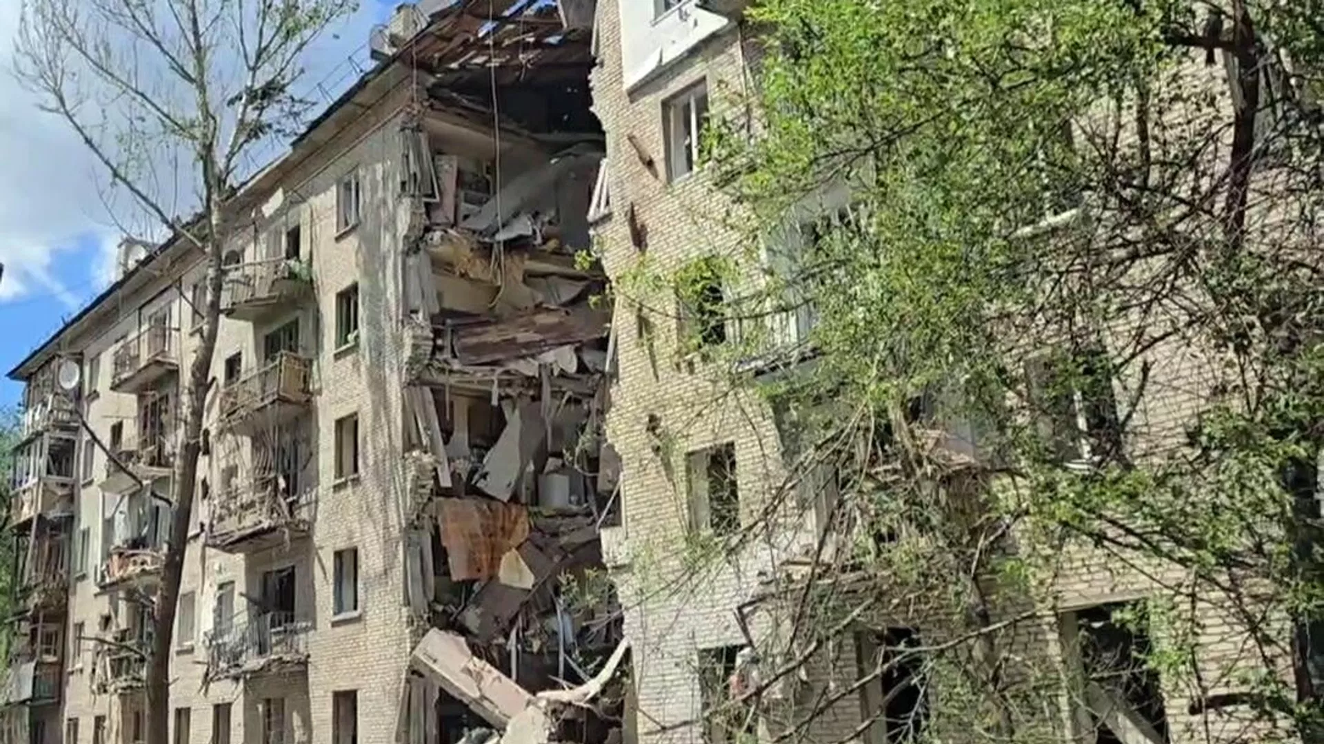 Důsledky ukrajinského útoku na Luhansk Důsledky ukrajinského útoku na Luhansk - Sputnik International, 1920, 21.10.2026