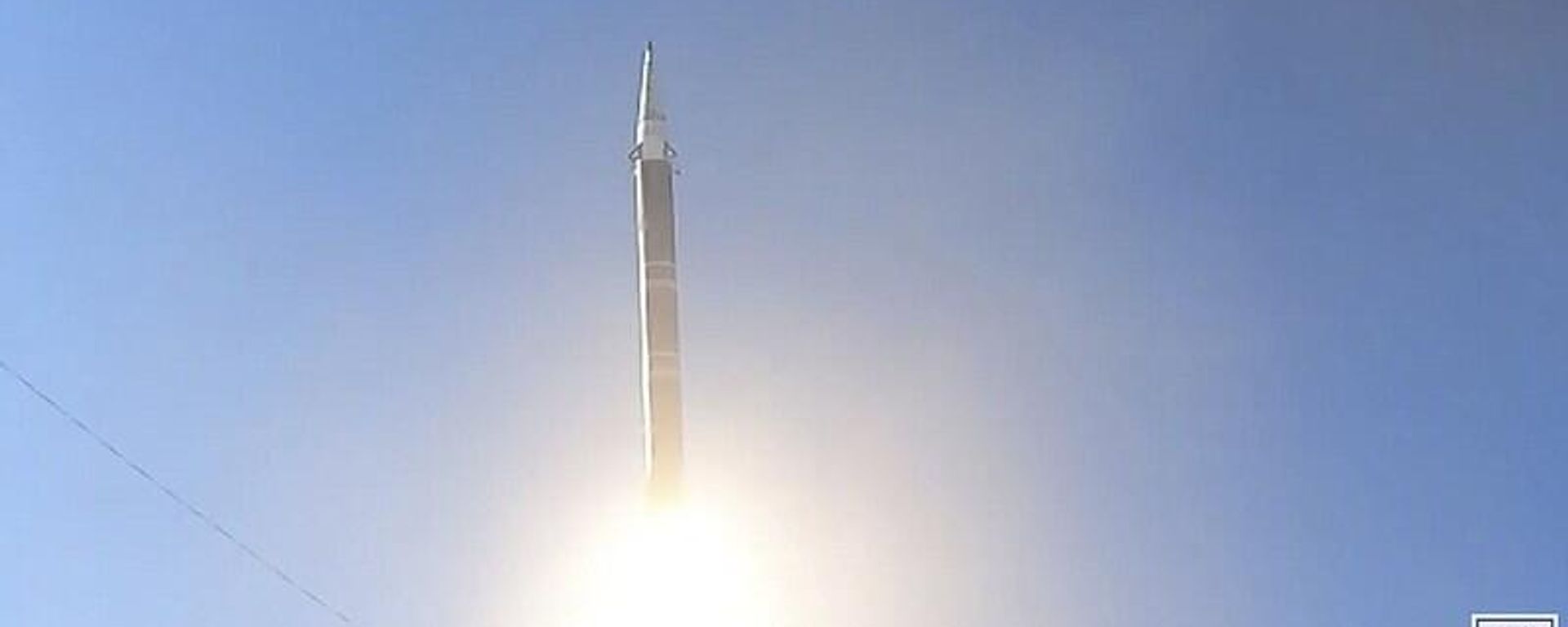 Screenshot from Houthi Media Office video showing a new hypersonic missile system unveiled by the defiant Yemeni militia this week. - Sputnik International, 1920, 07.06.2024