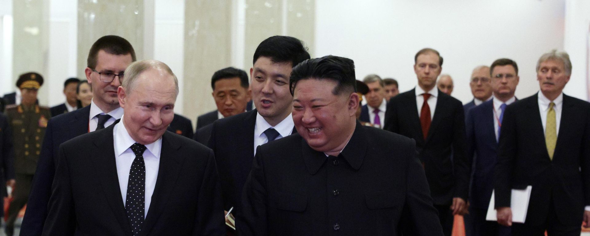 Russian President Vladimir Putin's visit to North Korea. June 19, 2024.  - Sputnik International, 1920, 22.06.2024