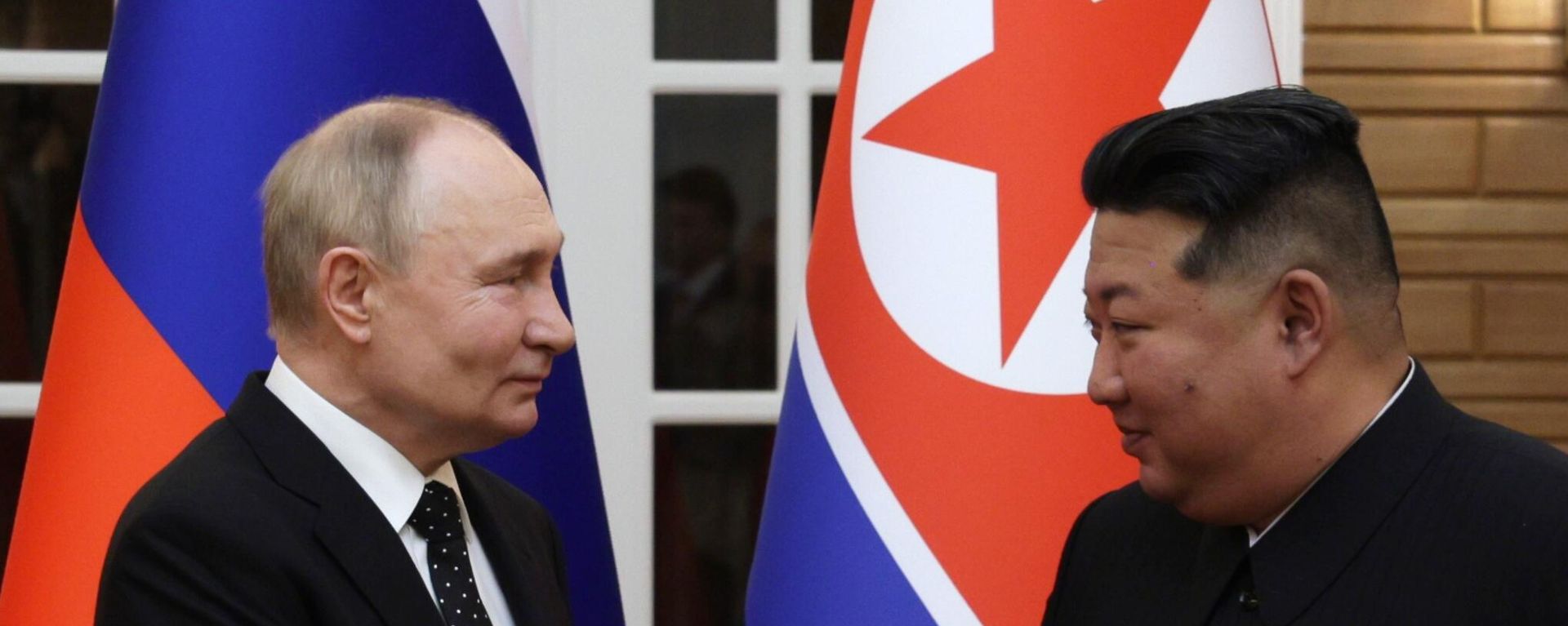 Russian President Vladimir Putin's visit to North Korea. June 19, 2024. Russian President Vladimir Putin's visit to North Korea. June 19, 2024. - Sputnik International, 1920, 19.06.2024