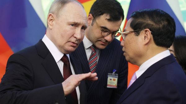 Russian President Vladimir Putin’s visit to Vietnam. June 20, 2024. - Sputnik International