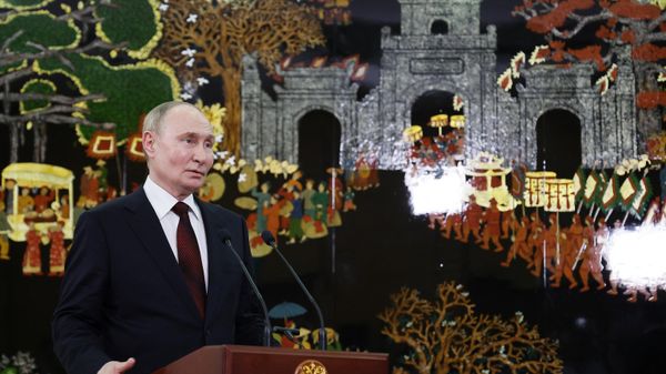 Vladimir Putin in Hanoi, Vietnam. June 20, 2024 - Sputnik International