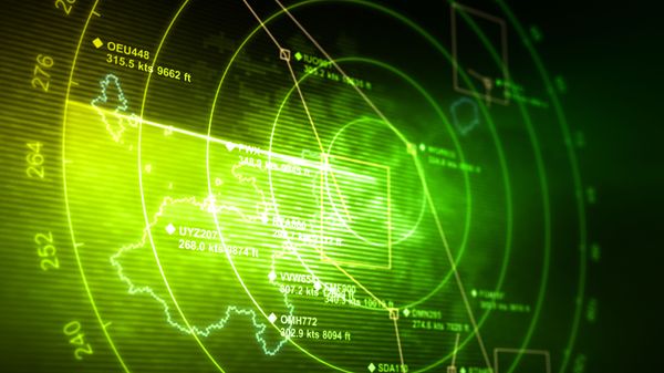 Abstract radar with targets in action. - Sputnik International