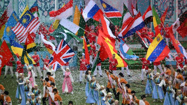 The closing ceremony of the BRICS Games in Mirny settlement, Privolzhsky district, Kazan. - Sputnik International