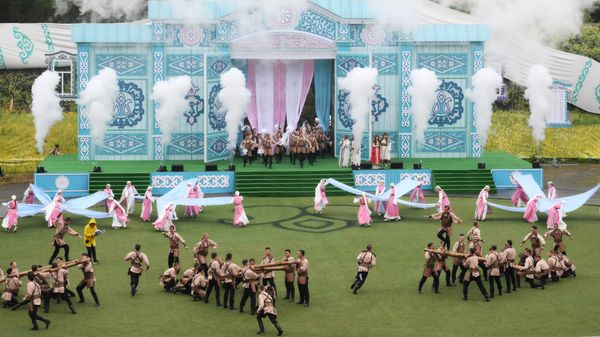 The closing ceremony of the BRICS Games in Mirny settlement, Privolzhsky district, Kazan. - Sputnik International